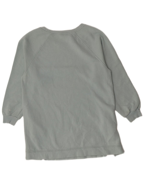 Felpa lunga da donna Marks & Spencer UK 14 Cotone blu medio
