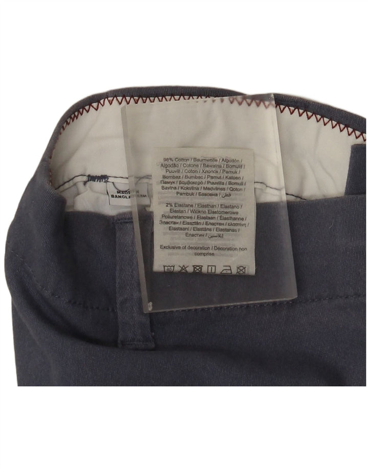 Pantaloncini chino da uomo Jack & Jones medi W32 in cotone blu navy