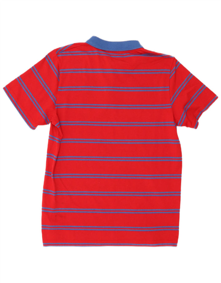 Polo da uomo Sergio Tacchini in poliestere a righe grandi rosse