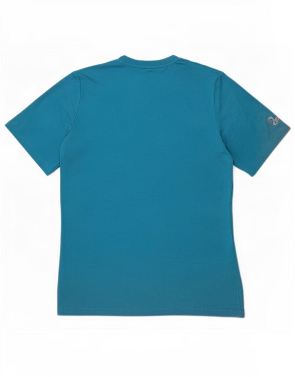 T-shirt da uomo Asics Top blu medio poliestere