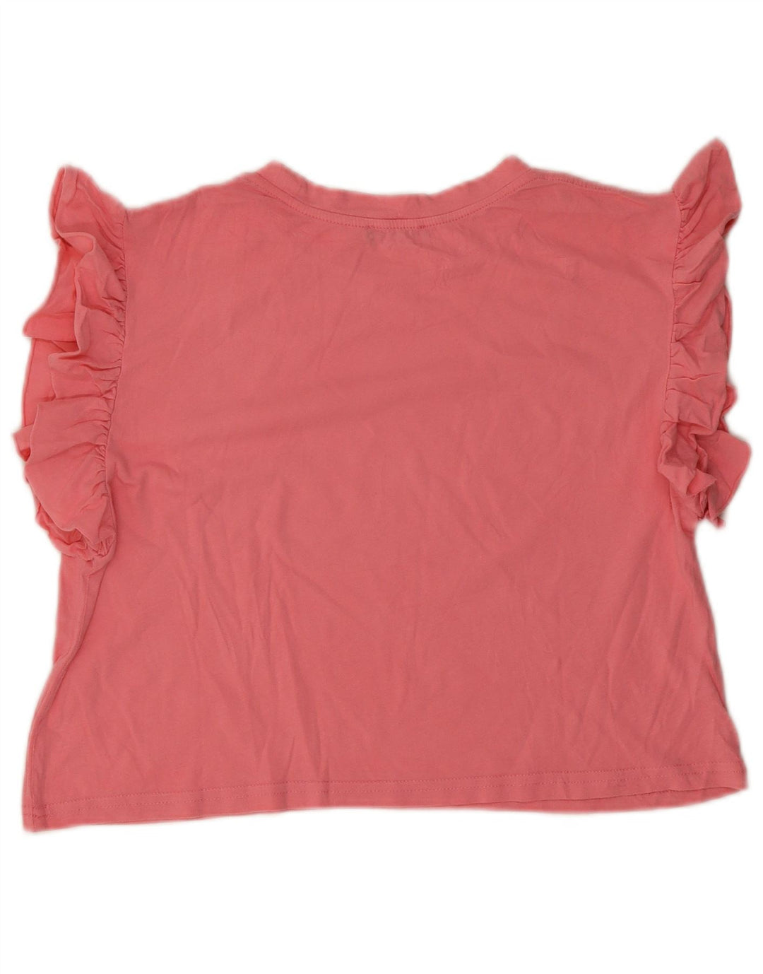 T-shirt corta oversize da donna Zara UK 10 piccola rosa
