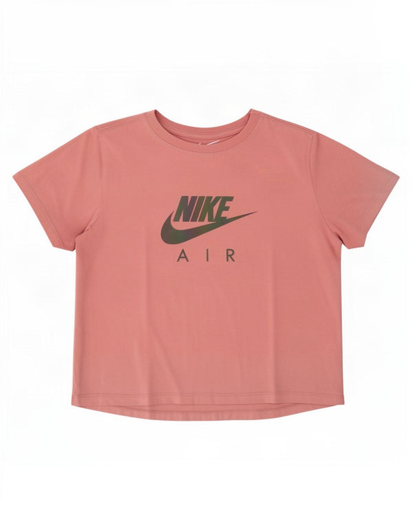 T-shirt grafica Nike per ragazze, 13-14 anni, XL, cotone rosa