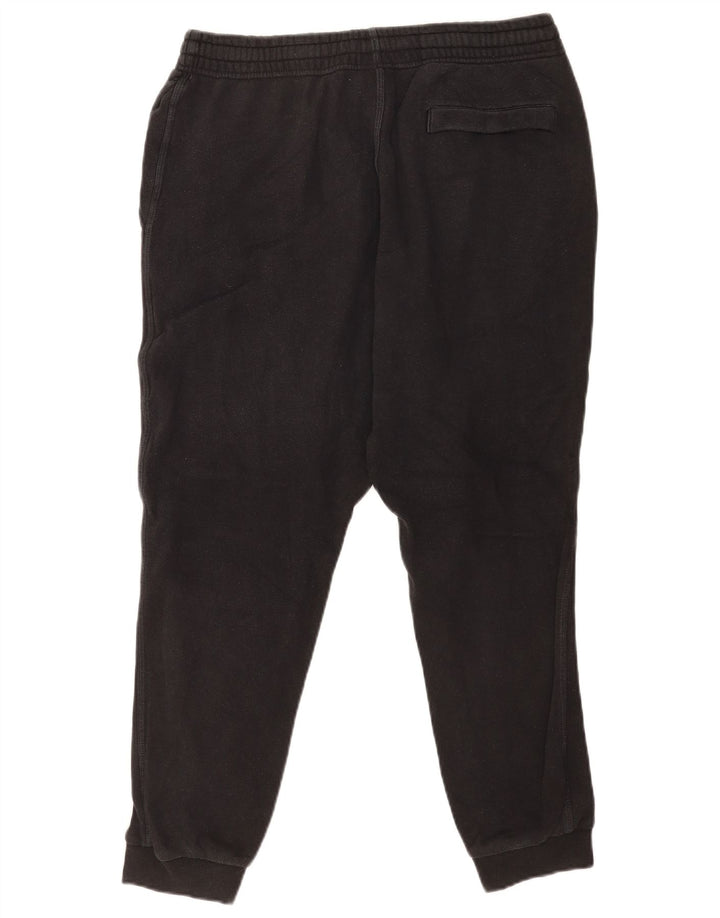 Pantaloni da tuta da uomo Nike Joggers grandi in cotone nero