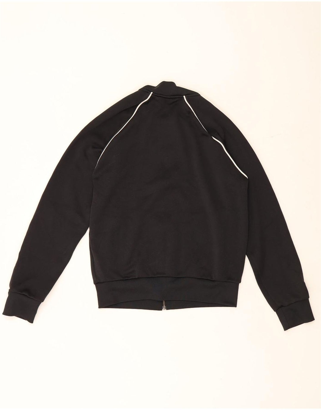 Giacca da tuta da donna Adidas UK 14 Medium Nero Poliestere