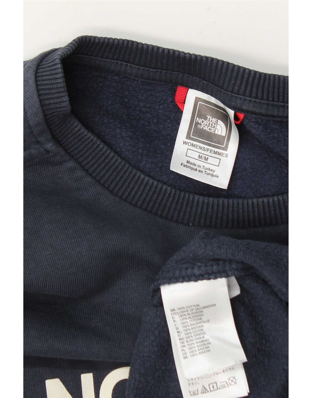 Felpa grafica da donna The North Face Felpa UK 14 Medium Blu Navy
