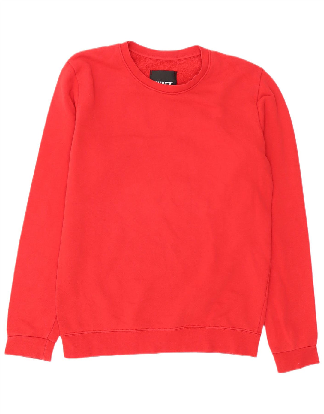 Pyrex Felpa grafica da uomo Maglione rosso medio in cotone