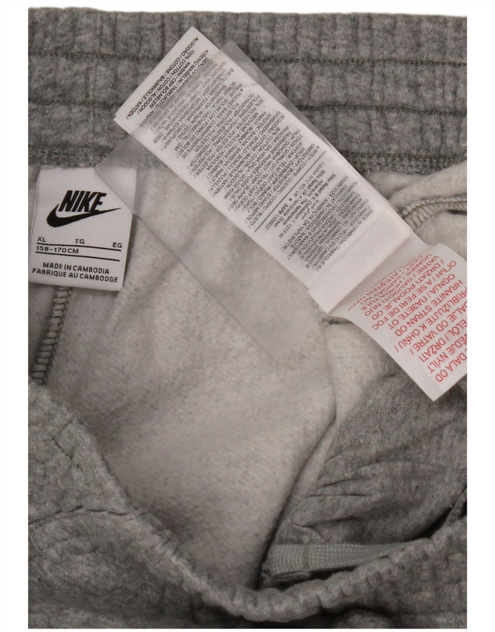 NIKE Pantaloni da tuta cargo da ragazzo Joggers 13-14 anni XL Grigio chiazzato