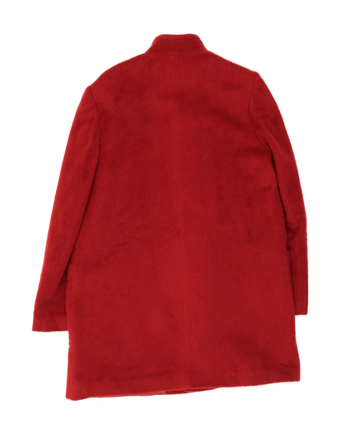VINTAGE Womens Overcoat IT 48 XL Red Wool Vintage Vintage and Second-Hand Vintage from Messina Hembry 