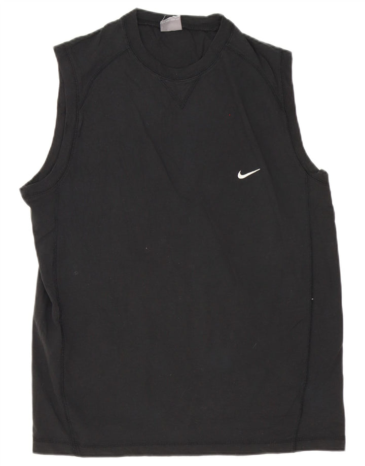 T-shirt da uomo Nike Top in cotone nero medio