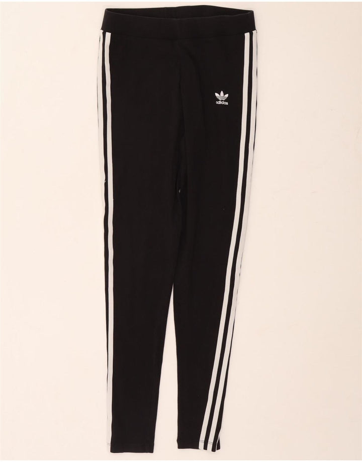 Leggings Adidas da donna UK 10 piccolo cotone nero