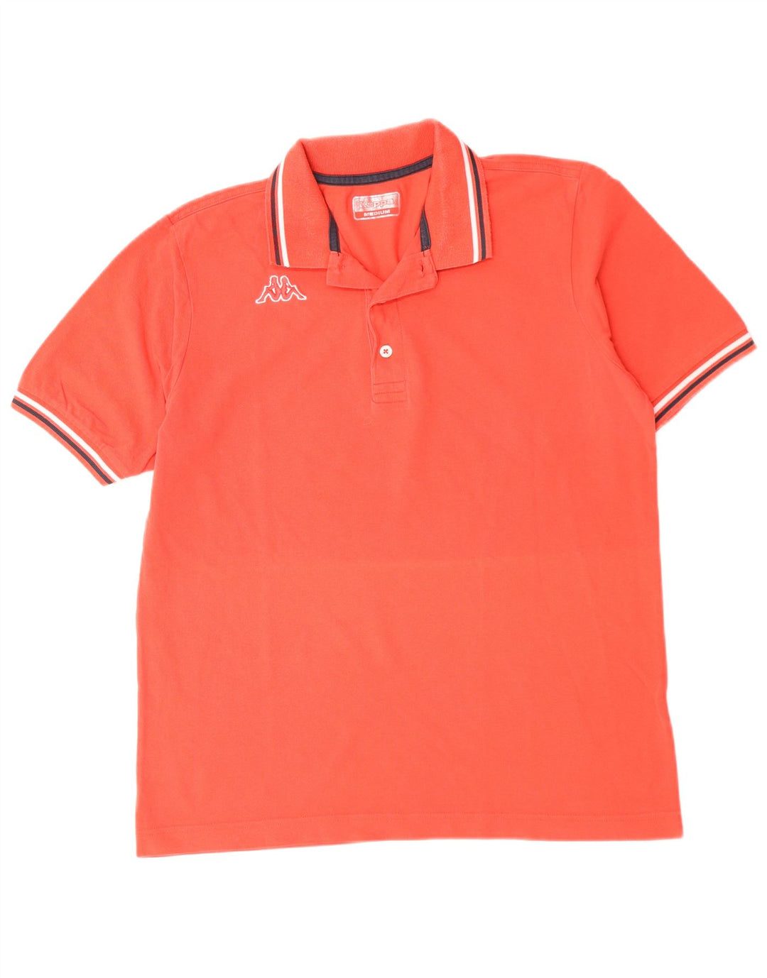 Polo Uomo KAPPA Rosso Medio Cotone