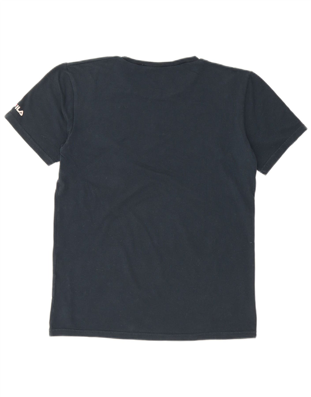 T-shirt Fila da uomo Top medio blu navy