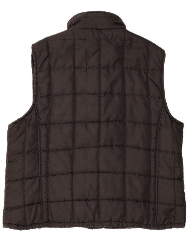 Gilet imbottito da uomo identico UK 44 2XL poliestere nero