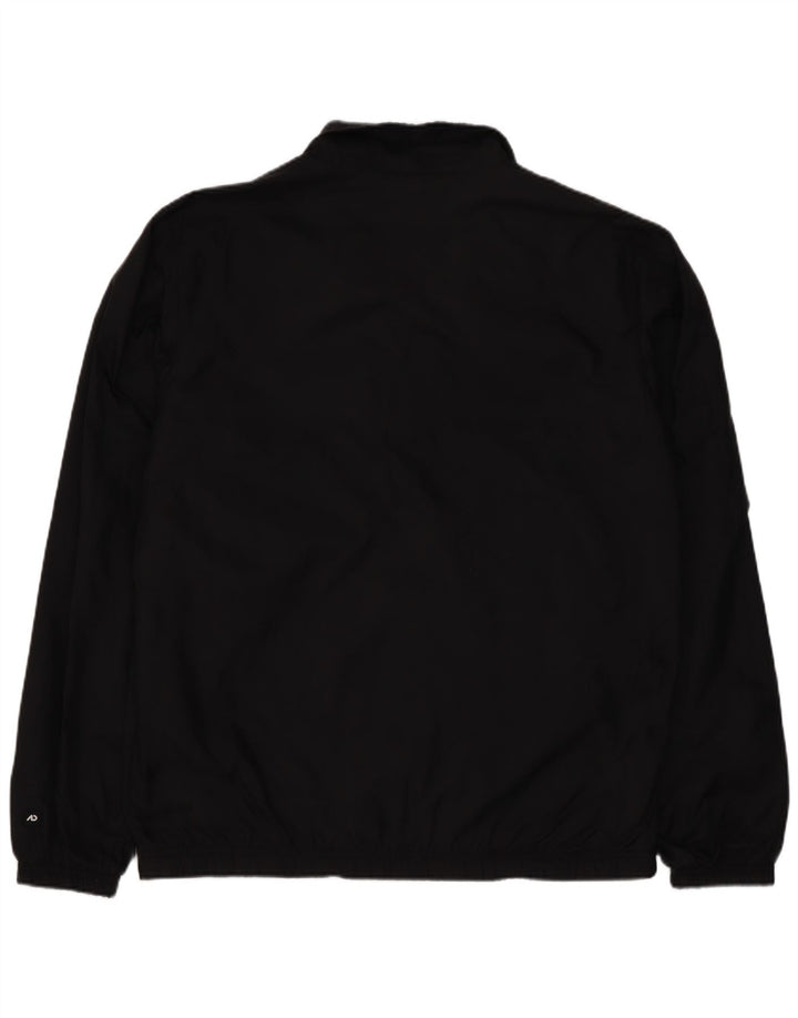 Giacca da tuta da uomo Nike UK 38/40 nylon color block nero medio