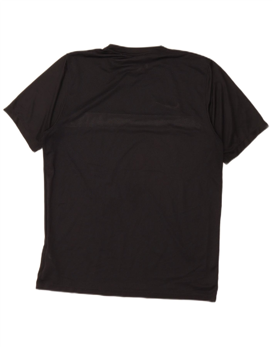 T-shirt NIKE da uomo Dri Fit, grande, in poliestere nero