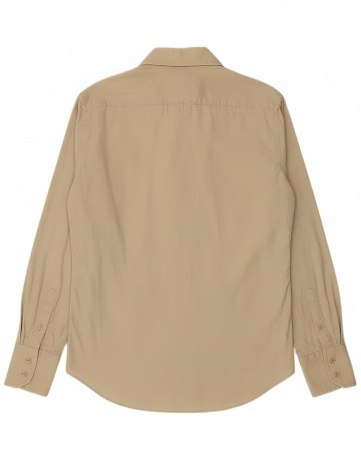 Camicia Zara Uomo XL Cotone Beige