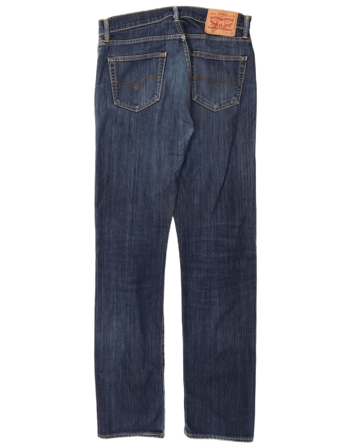 Levi's Uomo 504 Jeans dritti W34 L36 Cotone Blu