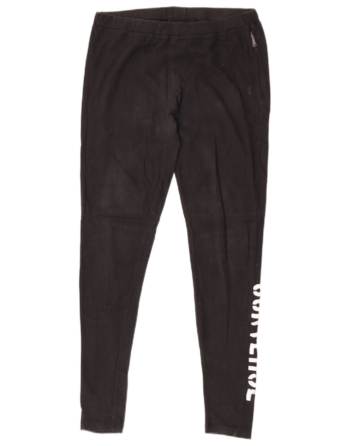 Leggings grafici da donna Converse UK 12 medio nero