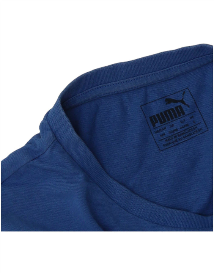 Maglietta grafica da uomo Adidas Top piccola blu