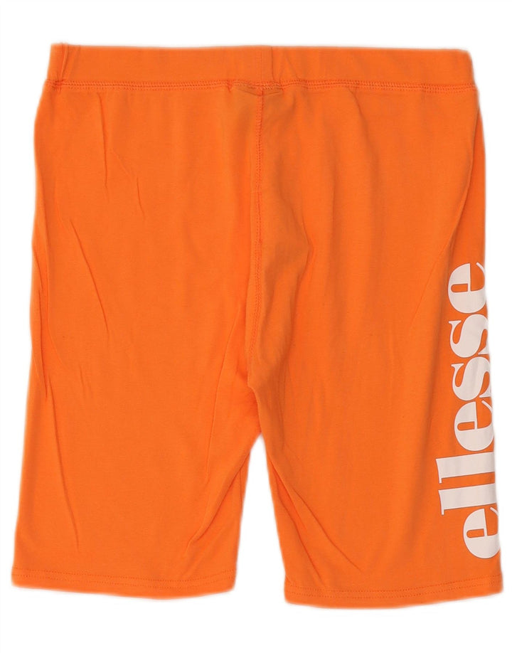 Pantaloncini sportivi grafici da donna Ellesse UK 14 Cotone arancione medio