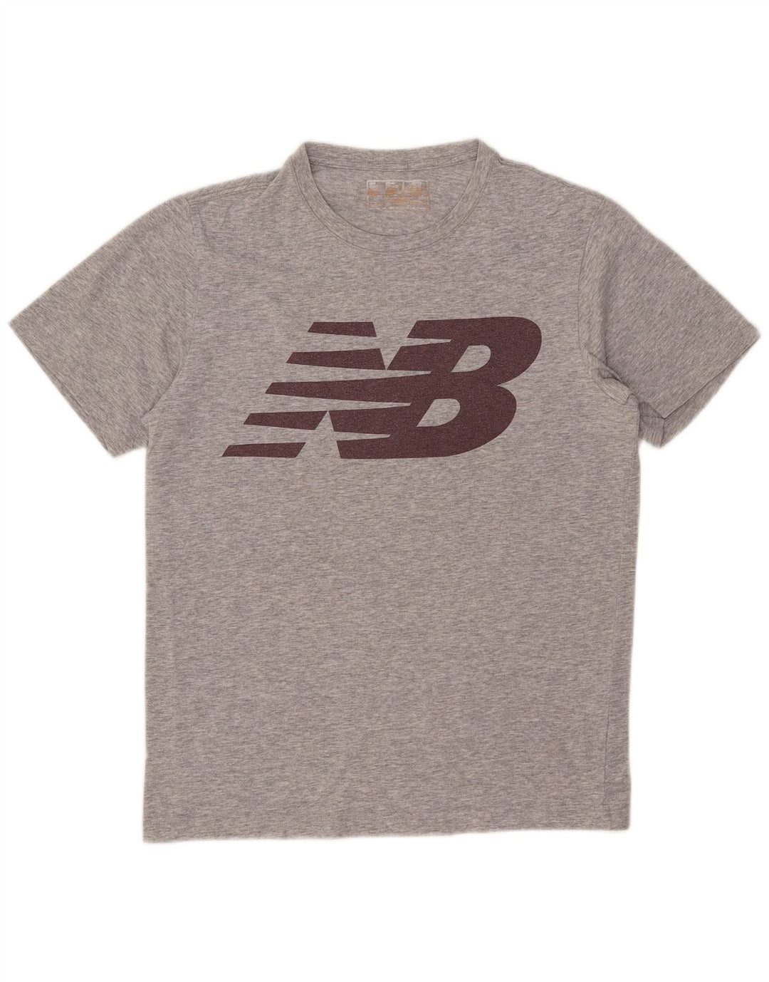 T-shirt grafica da uomo New Balance Top piccola grigia