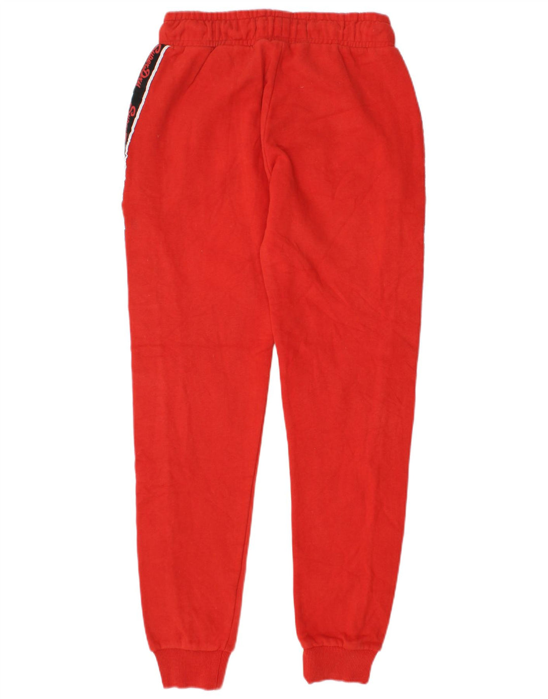 Pantaloni da tuta con grafica da donna SUPERDRY Joggers UK 6 XS Rosso Colourblock