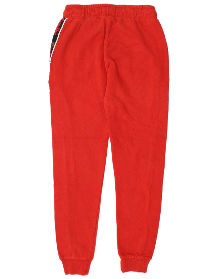 Pantaloni da tuta con grafica da donna SUPERDRY Joggers UK 6 XS Rosso Colourblock