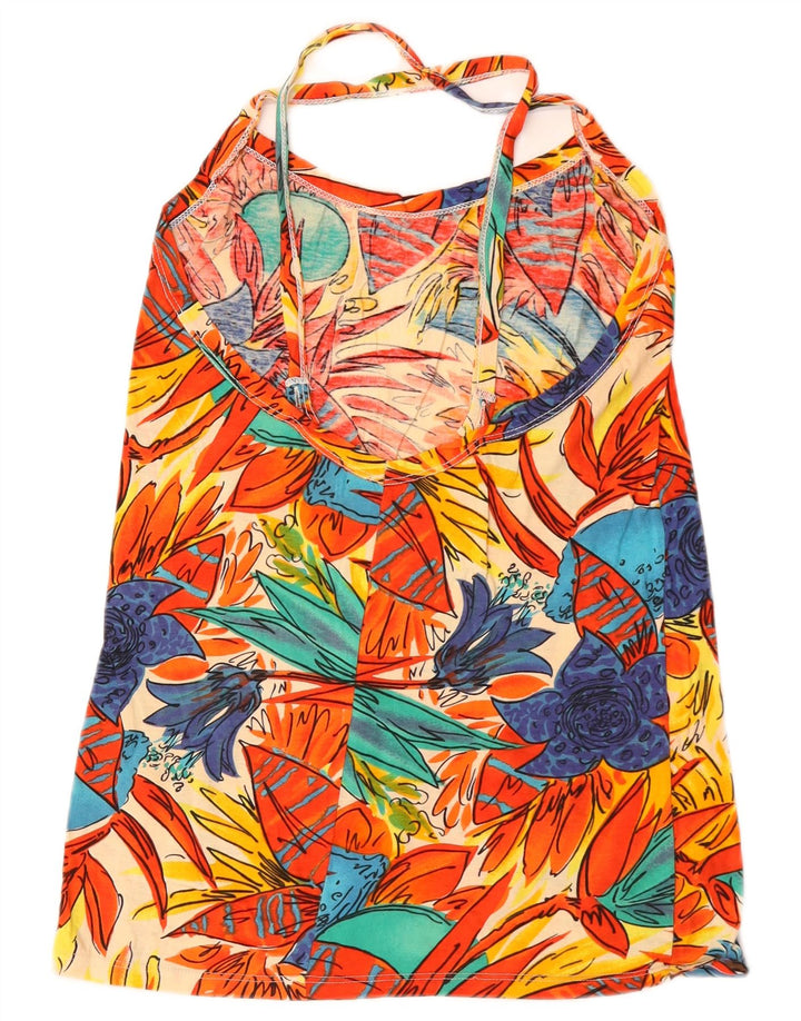 Cami Top da donna Fiorucci IT 42 Cotone floreale medio multicolore
