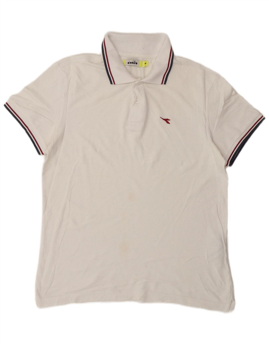 Polo Uomo DIADORA Cotone Medio Bianco