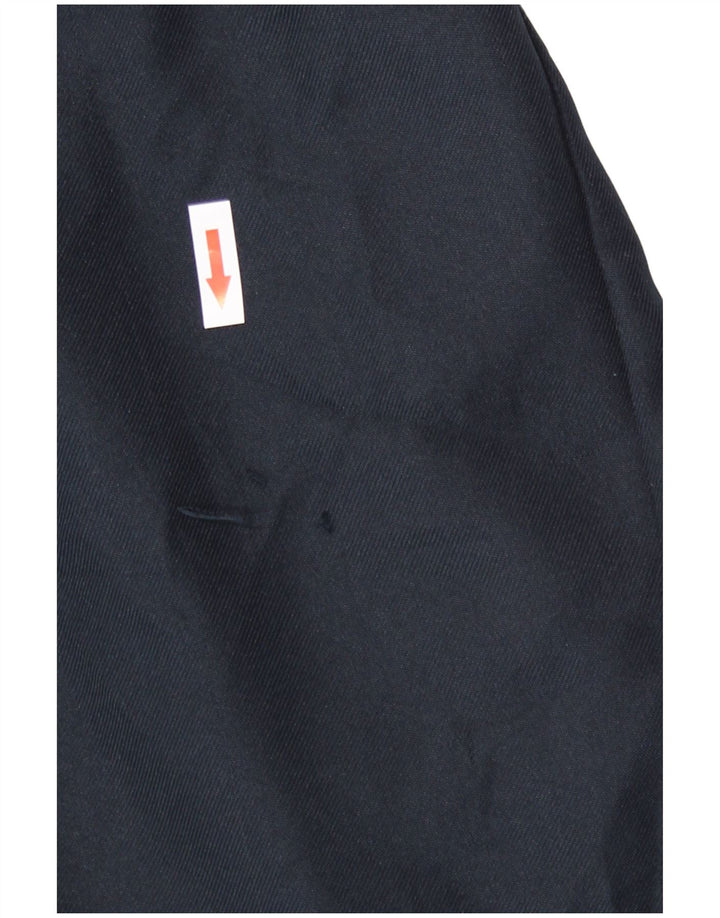Minigonna a pieghe da donna Izod UK 16 2XL W32 poliestere blu navy