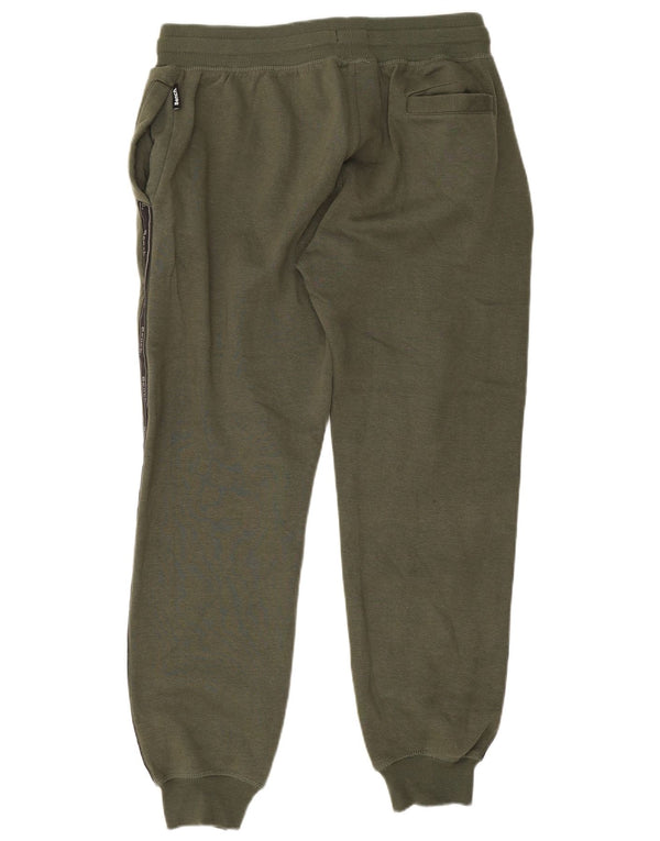 Pantaloni da tuta con grafica da uomo Bench Pantaloni da jogging Large Green Colourblock