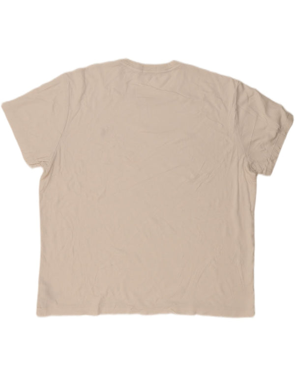 T-shirt da uomo Polo Ralph Lauren Top 2XL cotone bianco