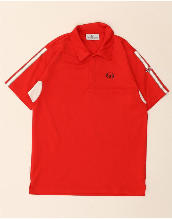 Polo da bambino SERGIO TACCHINI 13-14 anni XL Poliestere color block rosso