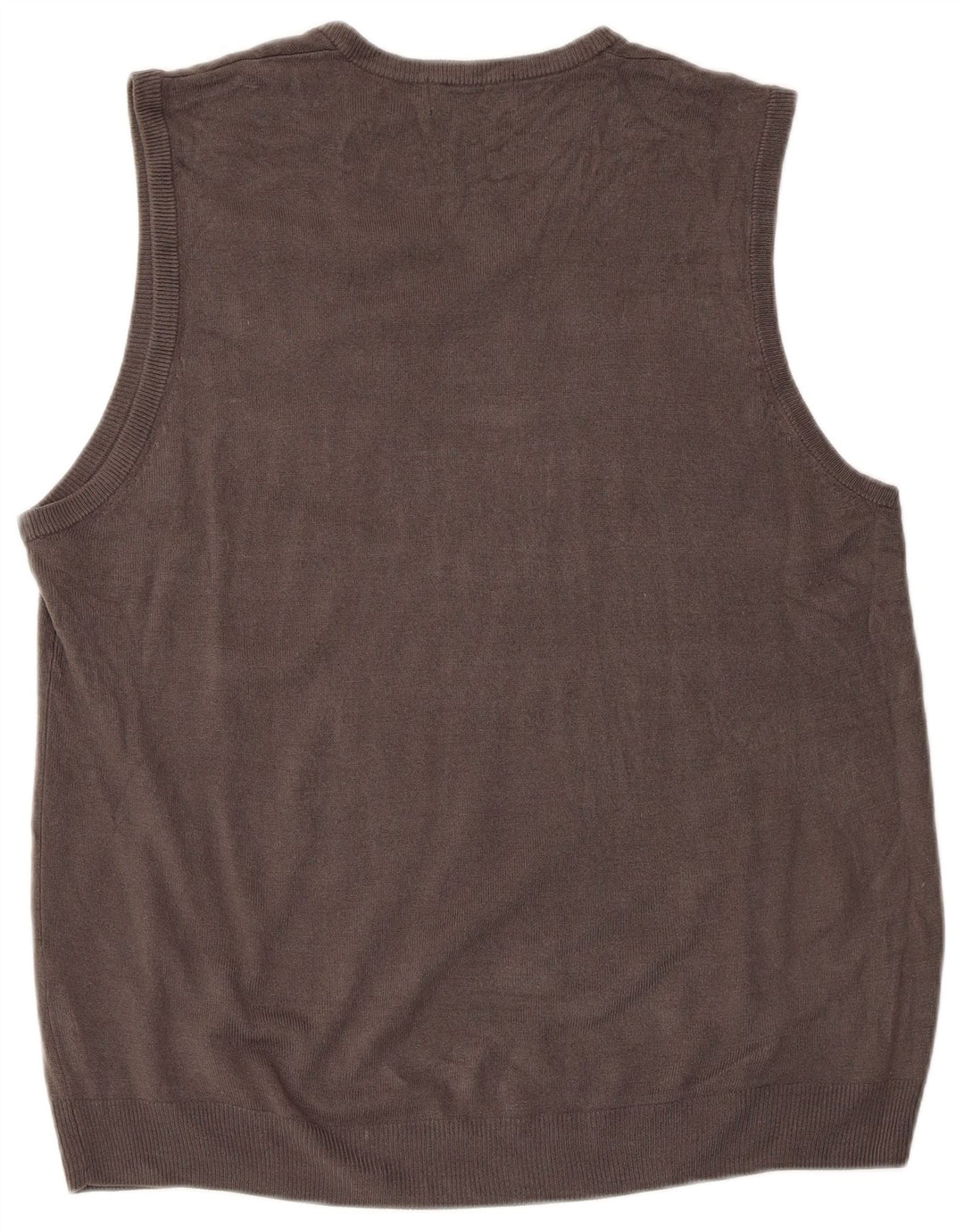 Canotta da uomo Marks & Spencer blu Harbour Vest XL grigio acrilico