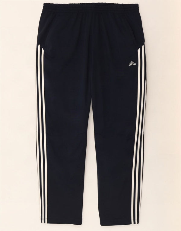 Pantaloni da tuta da uomo Adidas 2XL poliestere blu navy