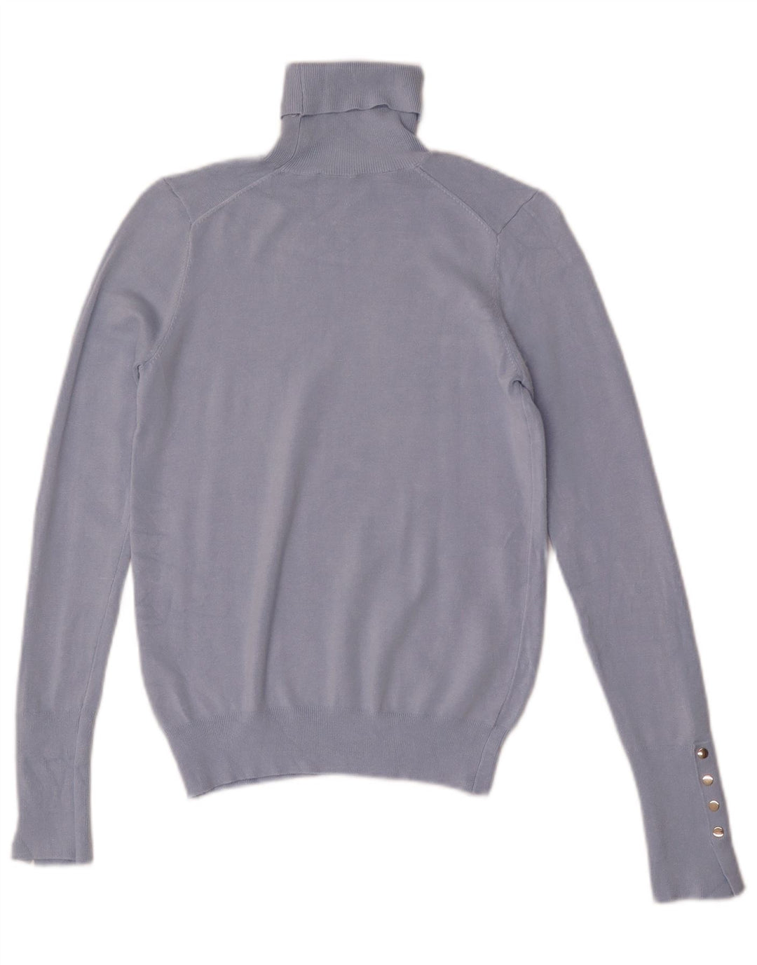 Maglione a collo alto da donna Zara UK 10 piccolo in viscosa blu