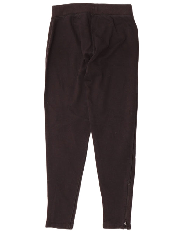 Pantaloni da tuta con grafica Asics da donna UK 14 medi neri