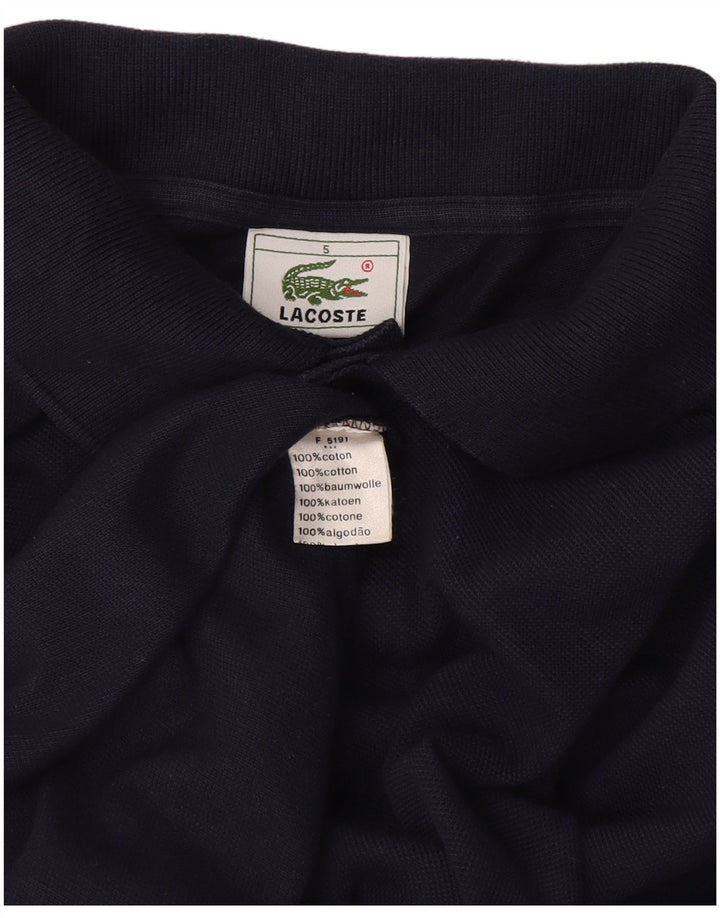 Polo da uomo Lacoste taglia 5 grande in cotone blu navy