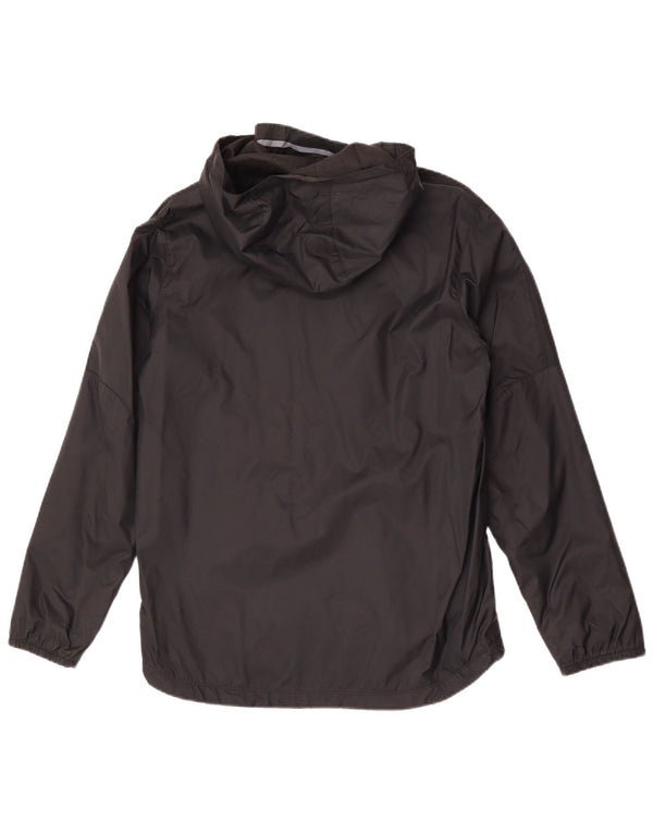 Giacca antipioggia con cappuccio Nike da bambino 13-14 anni XL in nylon nero