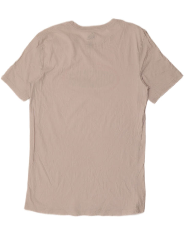 T-shirt grafica da uomo con vestibilità regolare Quiksilver, cotone bianco medio