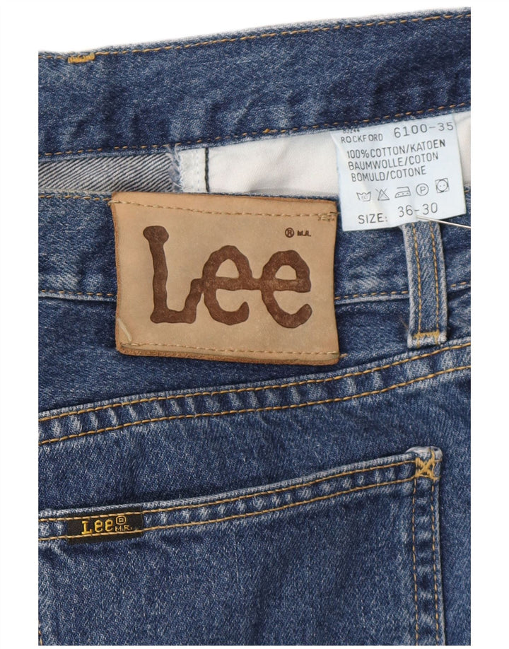 Jeans dritti da uomo Lee W36 L30 cotone blu