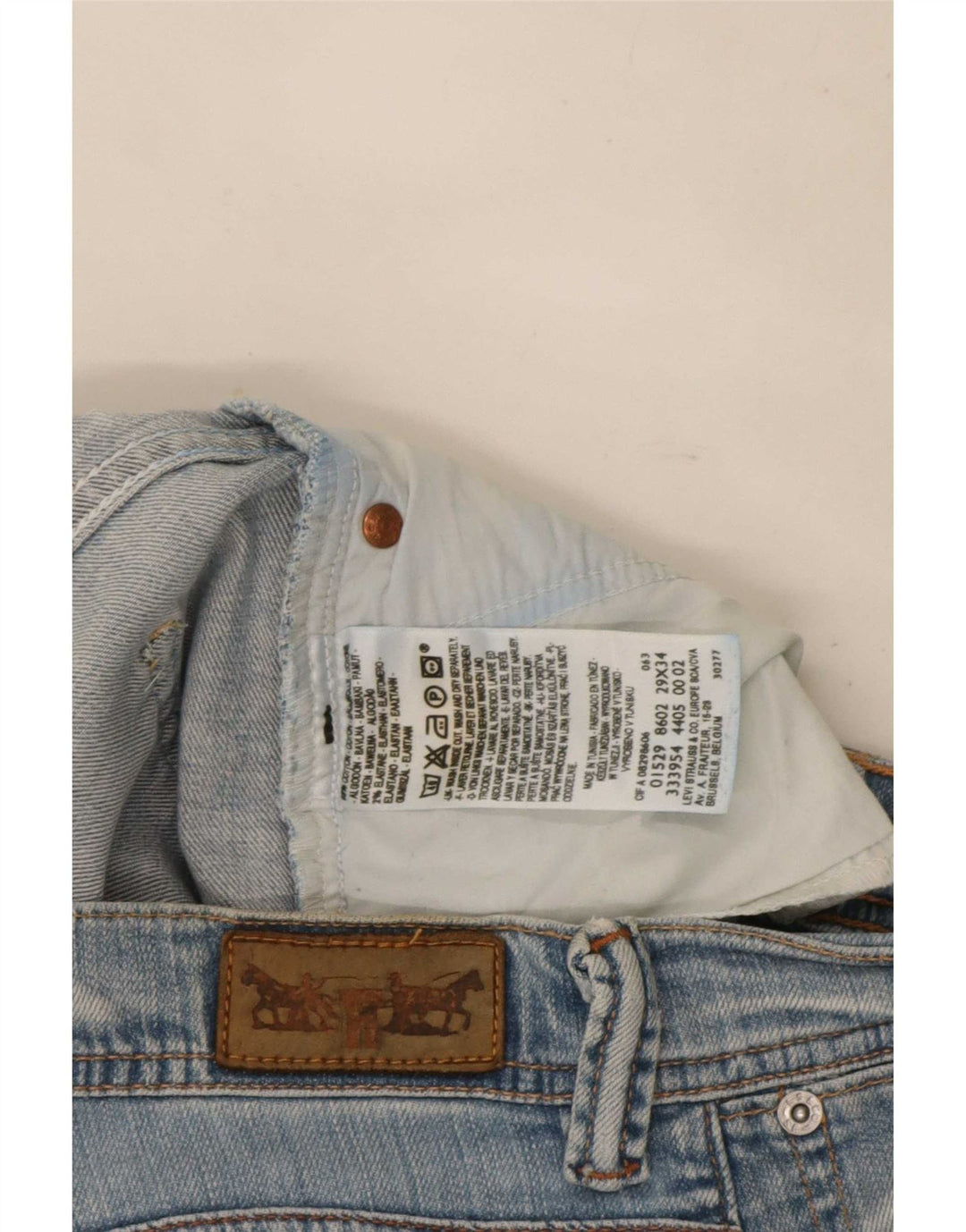 Jeans Bootcut da donna Levi's W29 L34 cotone blu