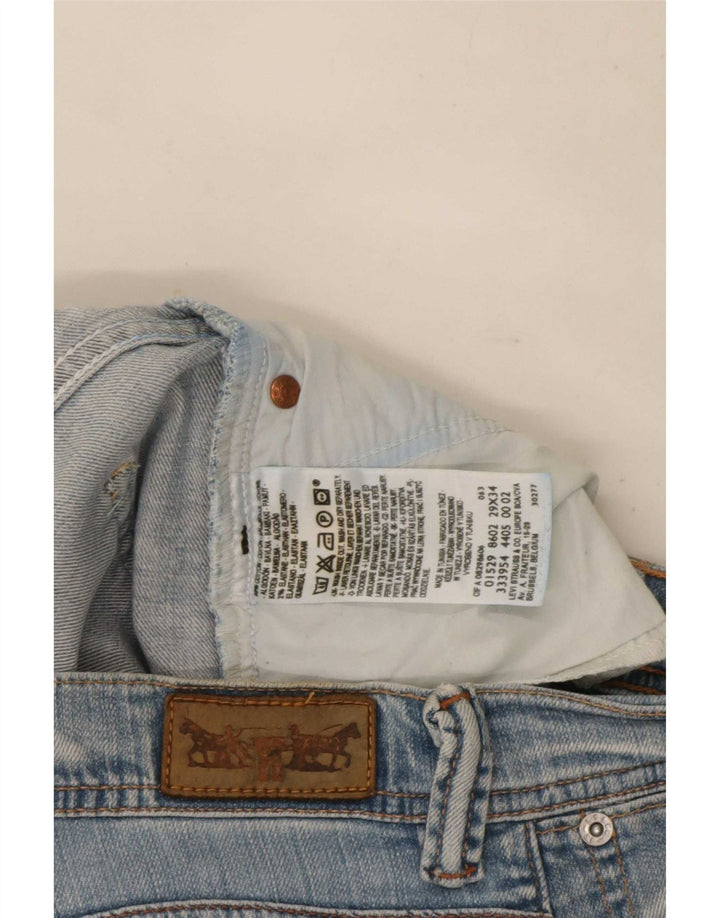 Jeans Bootcut da donna Levi's W29 L34 cotone blu
