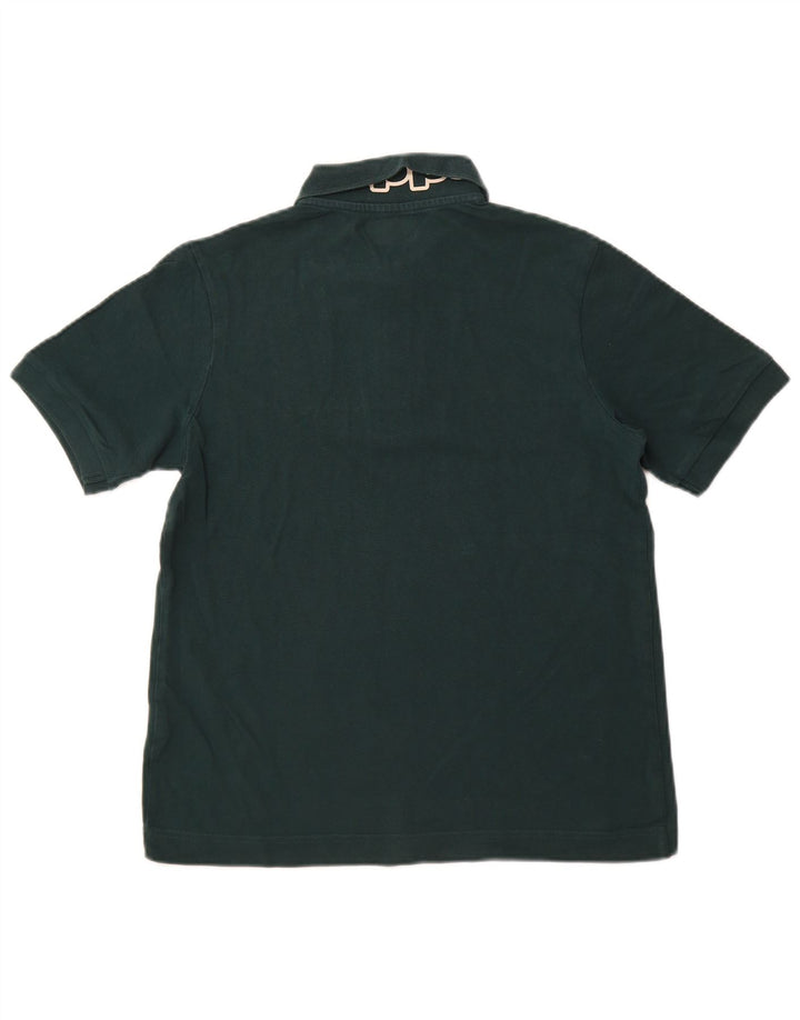 Polo grafica da uomo KAPPA piccola in cotone verde