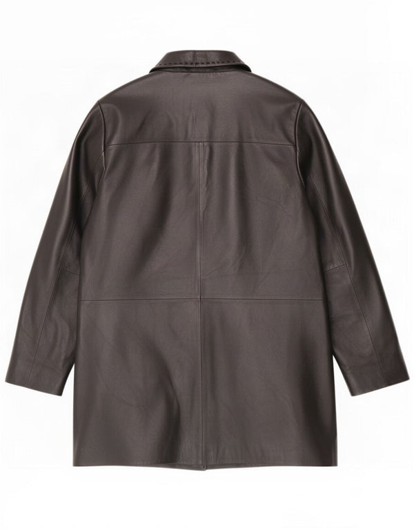 Giacca In Pelle Donna Conbipel IT 44 Media Nera