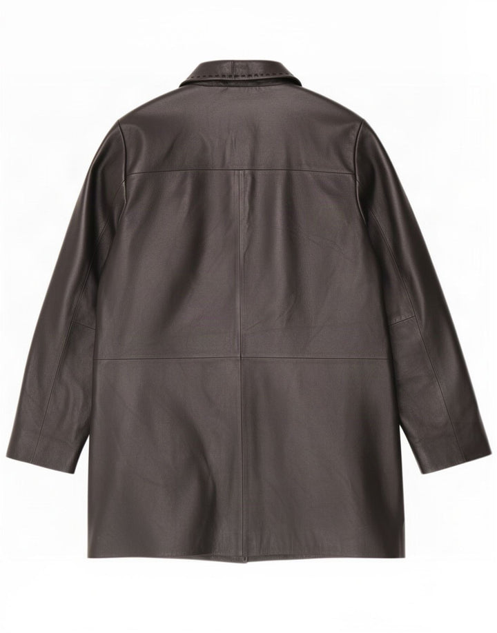 Giacca In Pelle Donna Conbipel IT 44 Media Nera