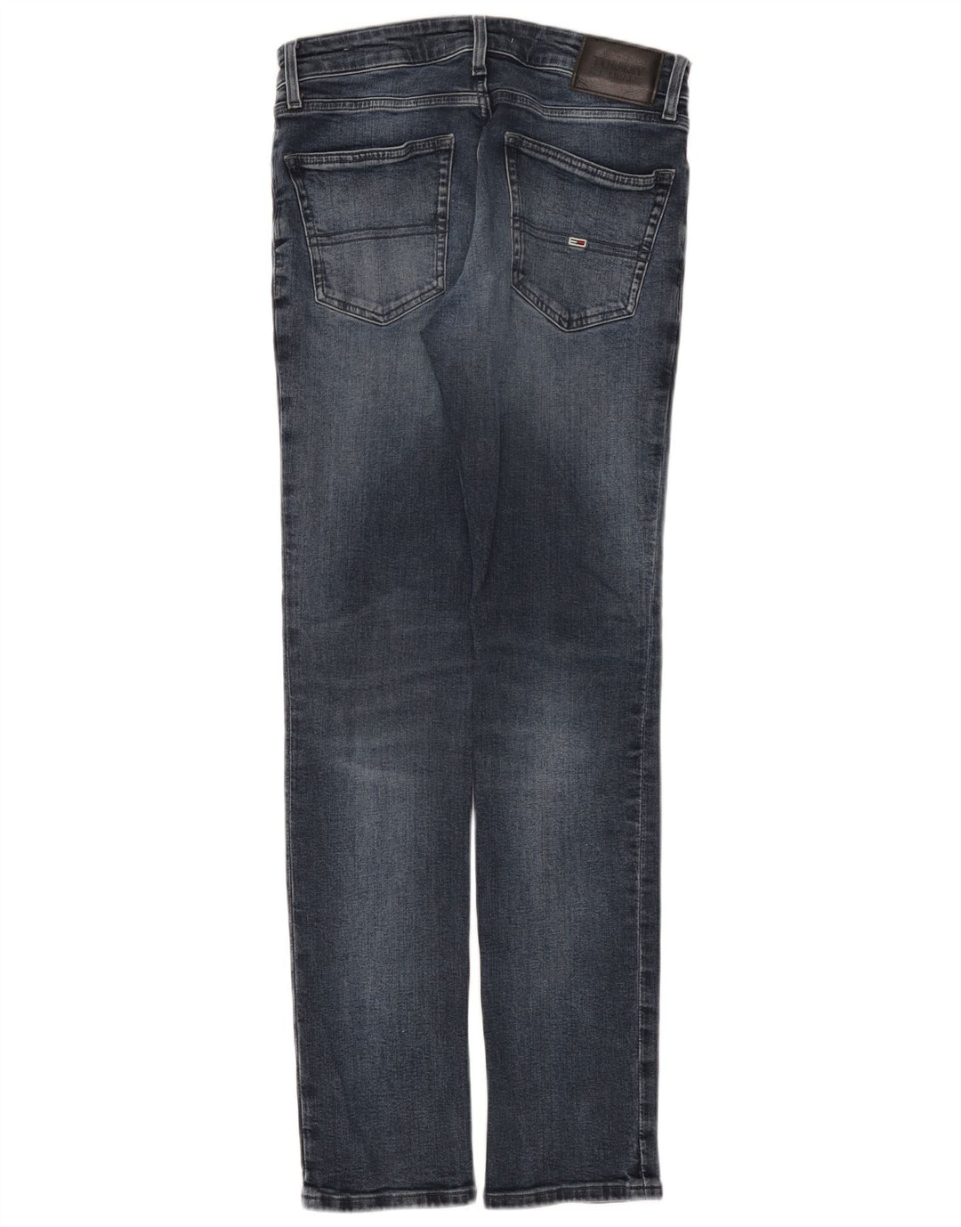 Jeans slim da uomo Tommy Hilfiger W30 L32 cotone blu navy