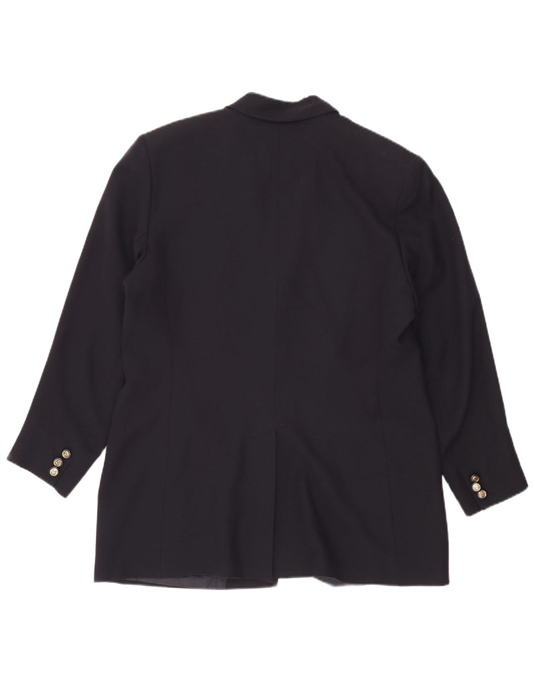 Giacca Blazer 2 Bottoni Donna Valentino IT 50 XL Blu Navy Viscosa