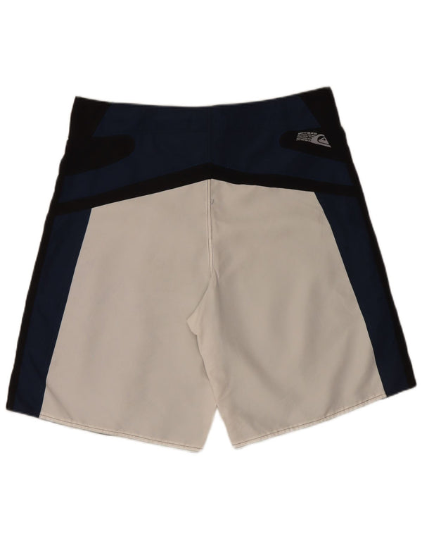 Quiksilver Pantaloncini da bagno grafici da uomo grandi color nero