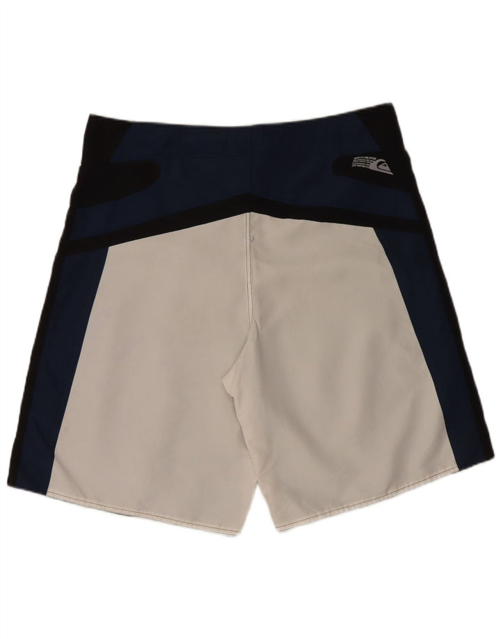 Quiksilver Pantaloncini da bagno grafici da uomo grandi color nero